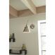 Hinton 18 inch 60.00 watt Brushed Nickel Swing Arm Wall Light
